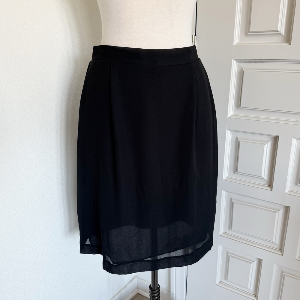 Teddi of California Vintage Classic Black Skirt Size 10